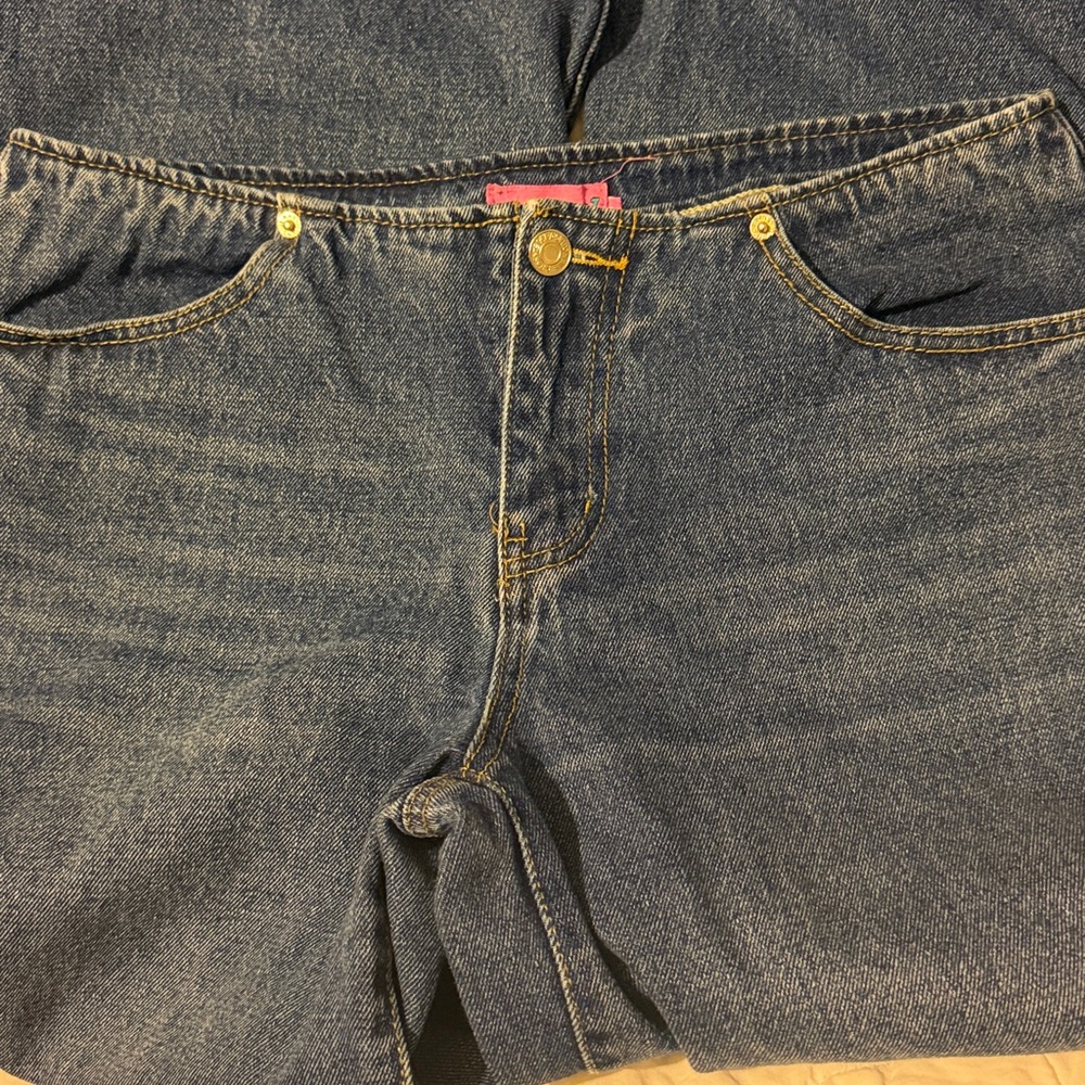 Edikted Blue Denim Jeans Y2K - Picture 9 of 9